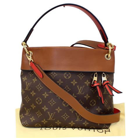 LOUIS VUITTON Tuileries Besace Monogram Canvas Shoulder 